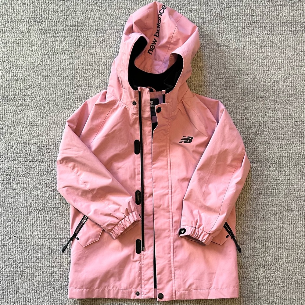 Girls New Balance 3-in-1 Waterproof Jacket size 5T